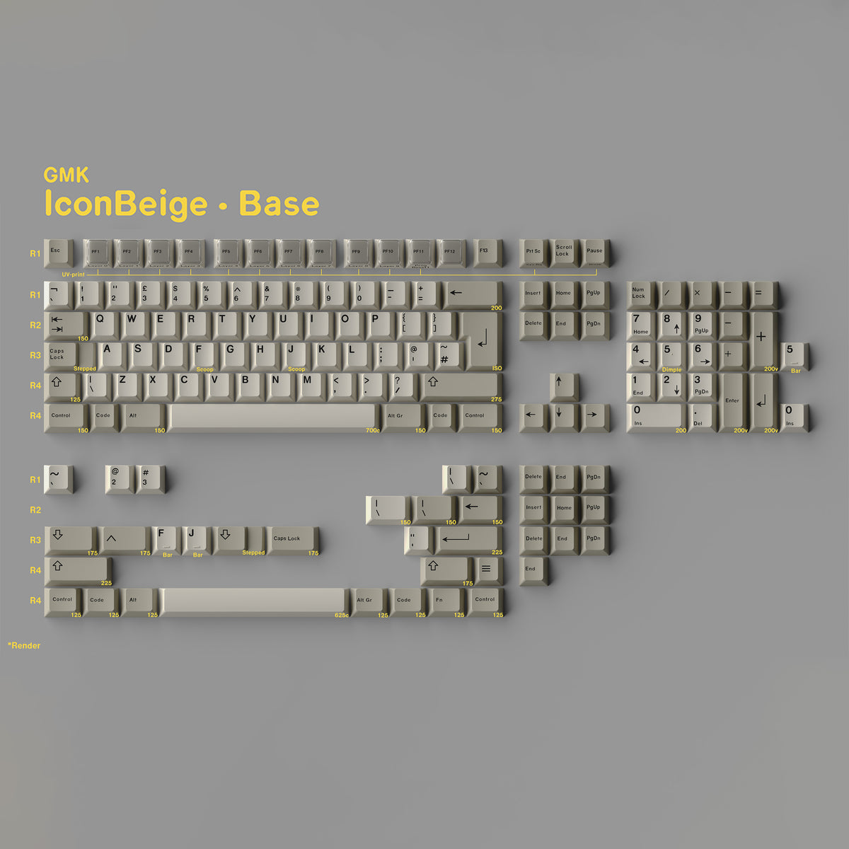GMK CYL Icon Beige