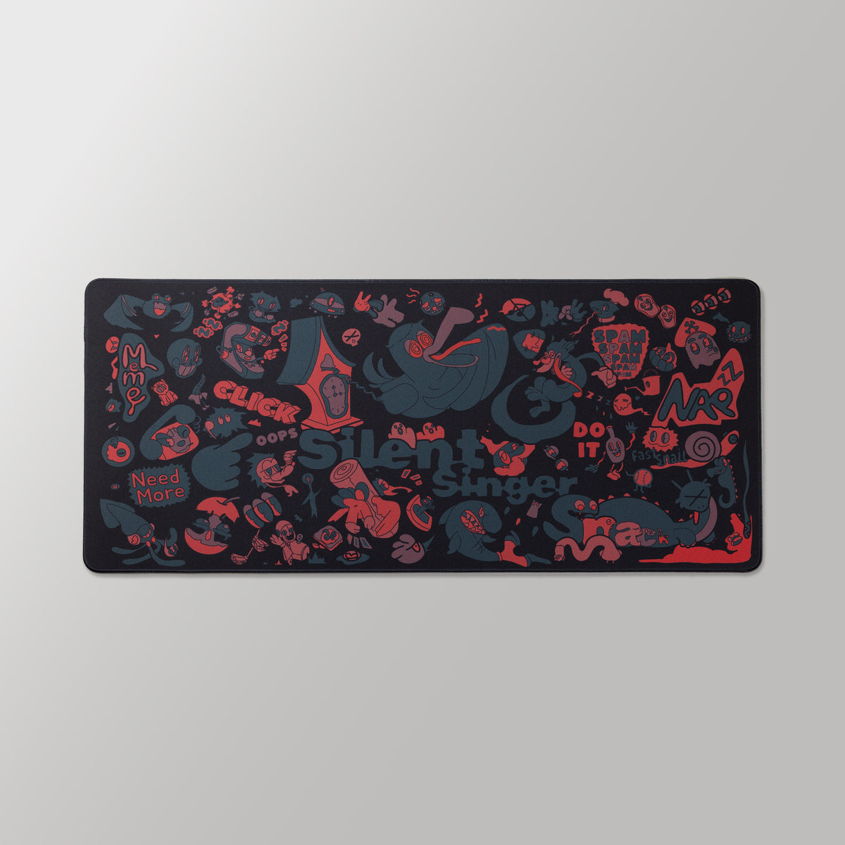 Retro Toon Chaos Deskmat