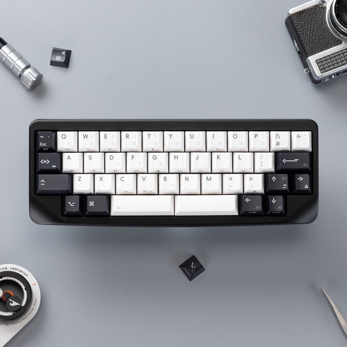 Agar mini Dual-mode version with keycaps