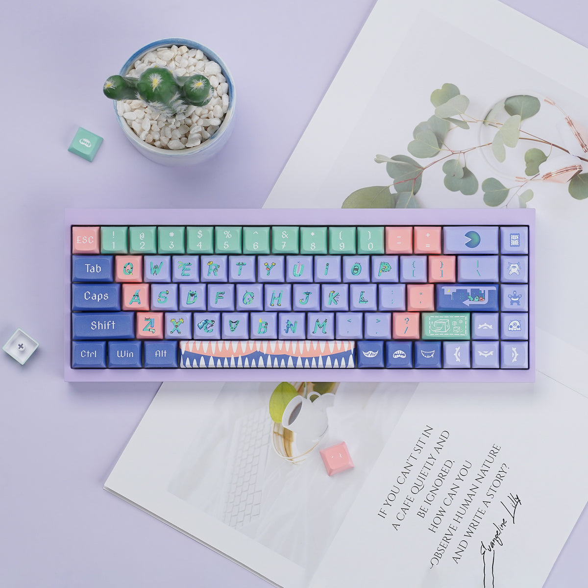 Night Owl XDA Profile Keycaps Set