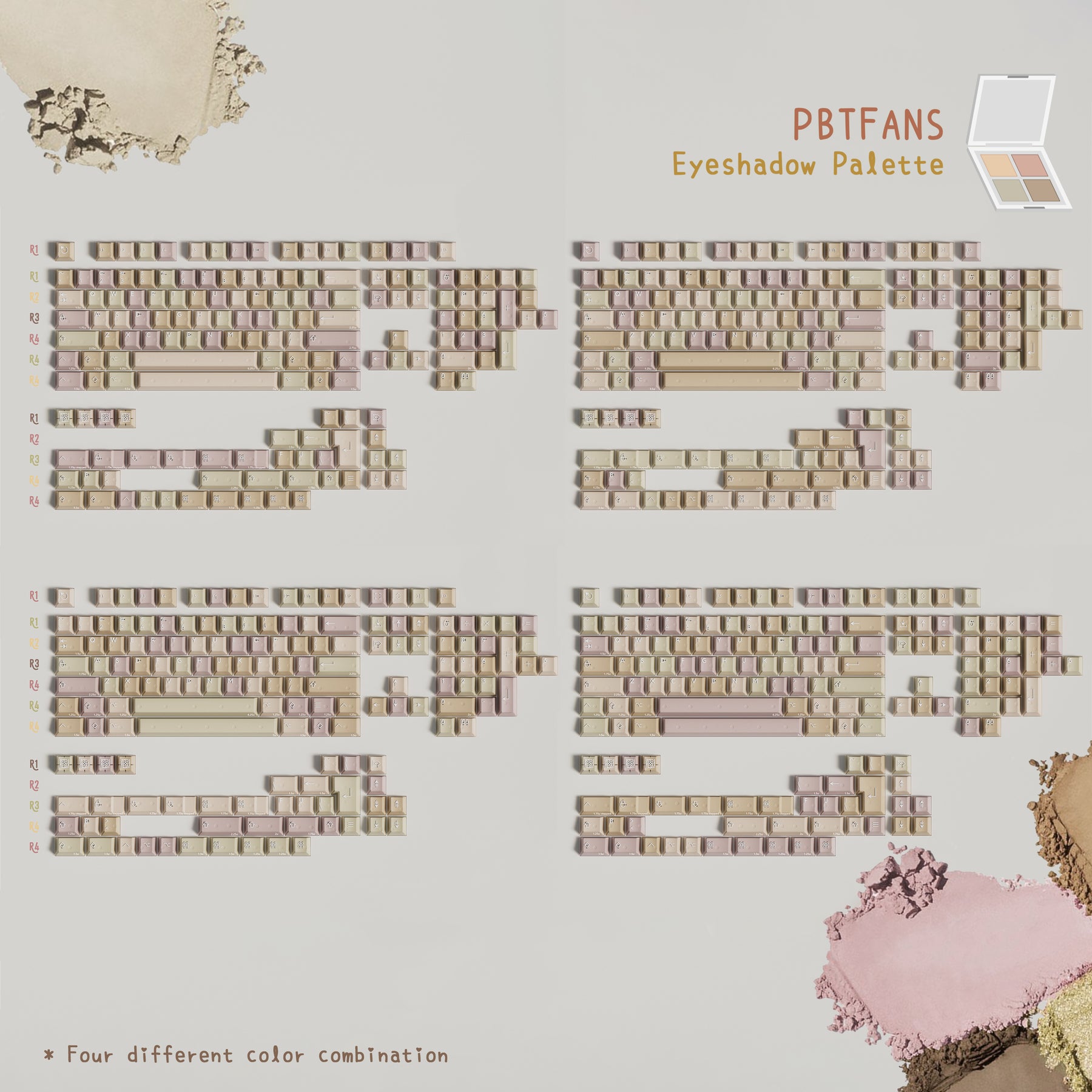 PBTfans アイシャドウパレット