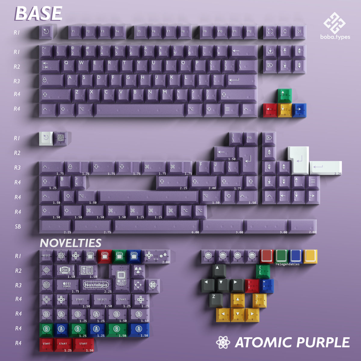 PBTfans atomic purple R2