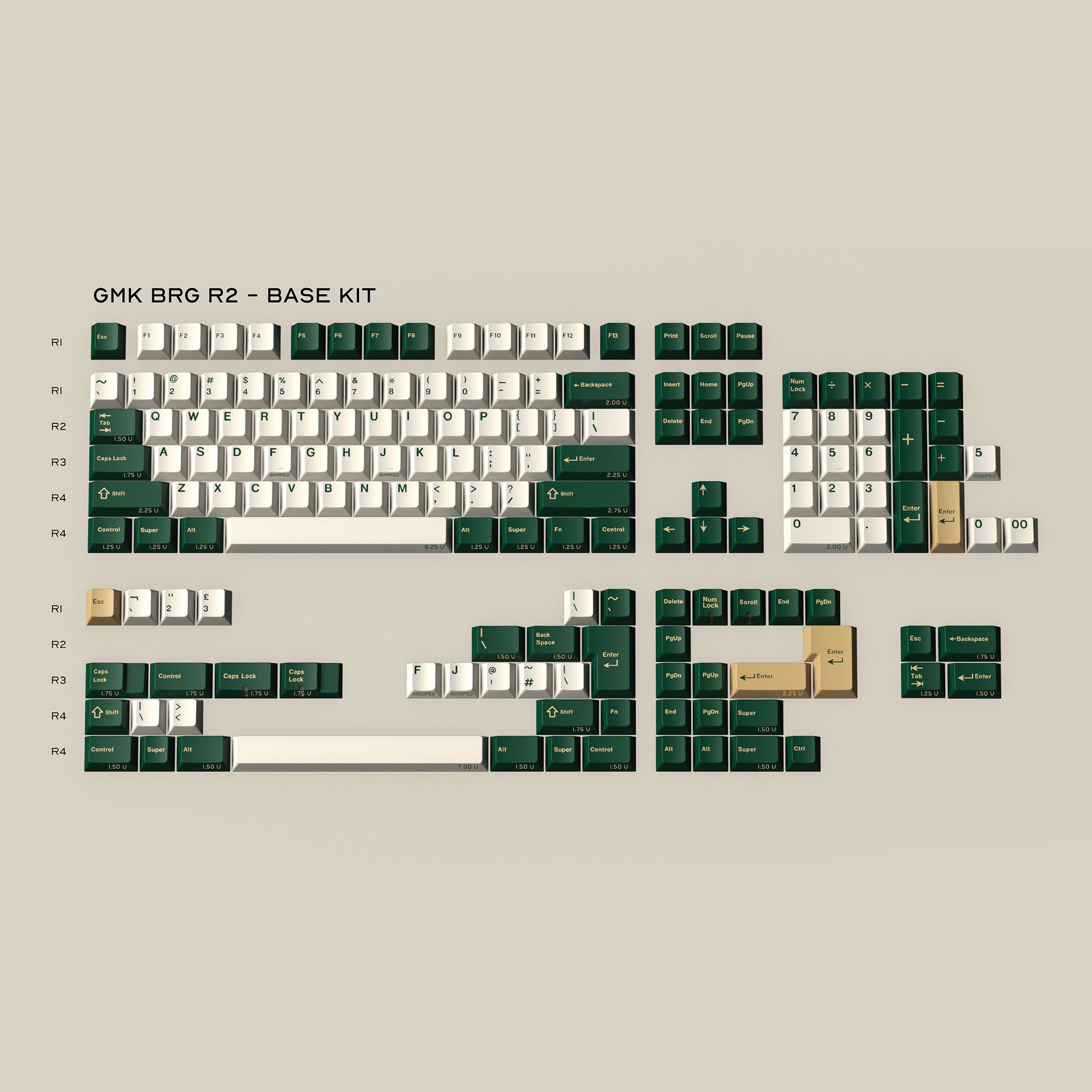 GMK ブリティッシュレーシンググリーン R2
