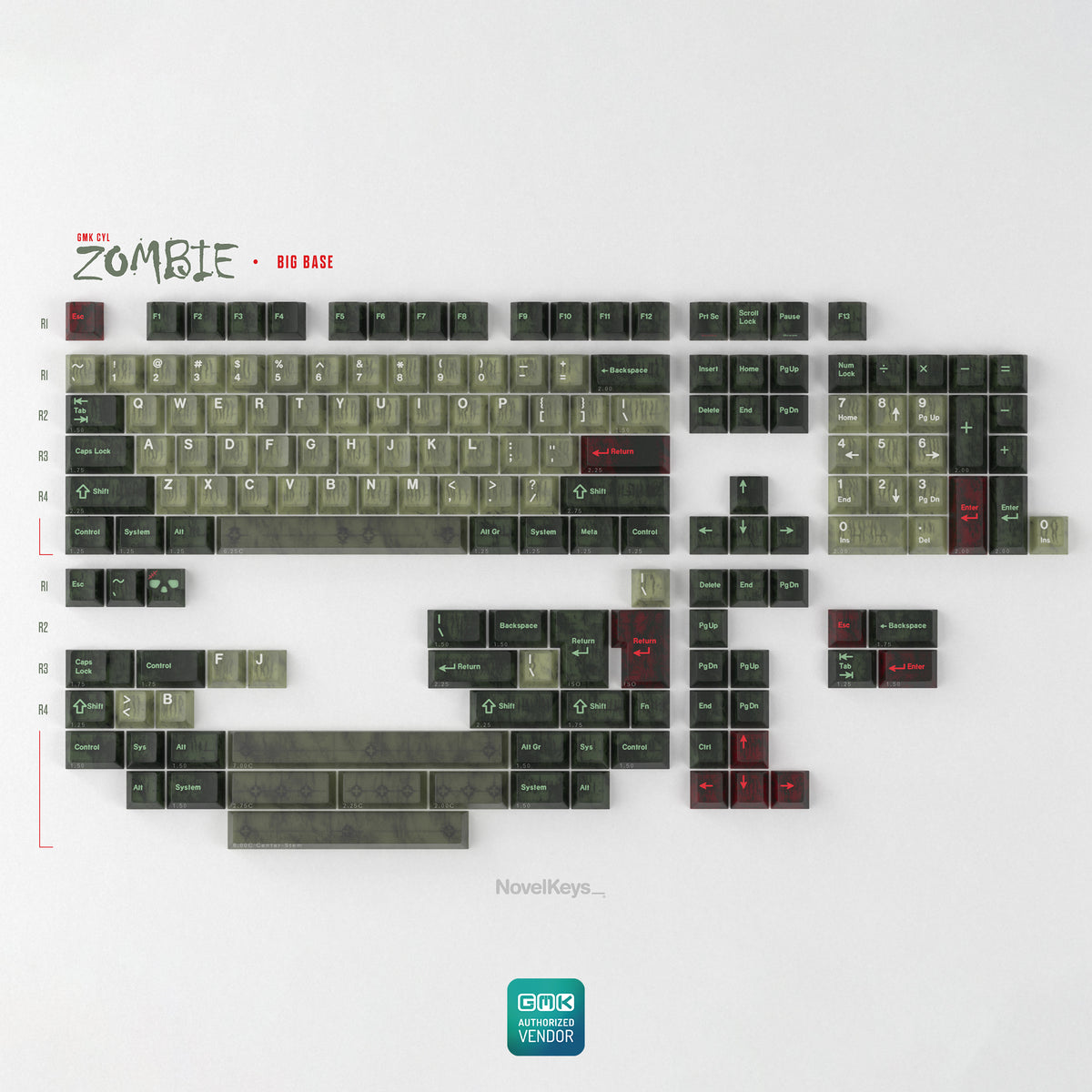 GMK CYL Zombie