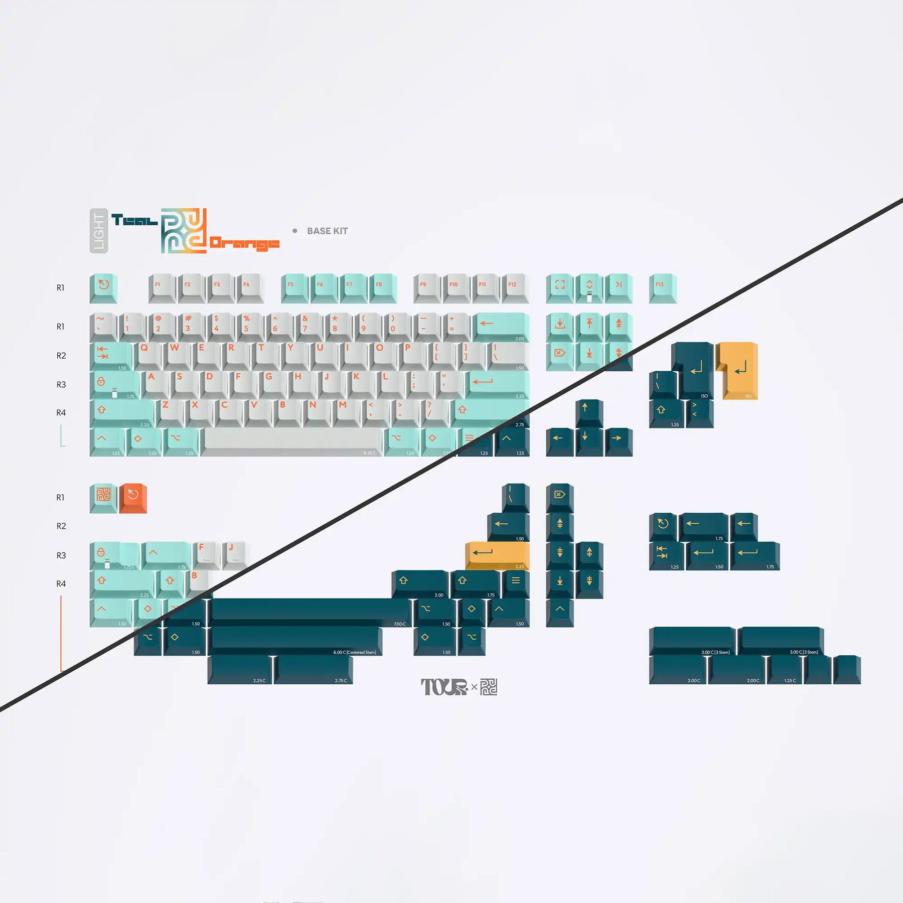 PBTfans Teal Orange