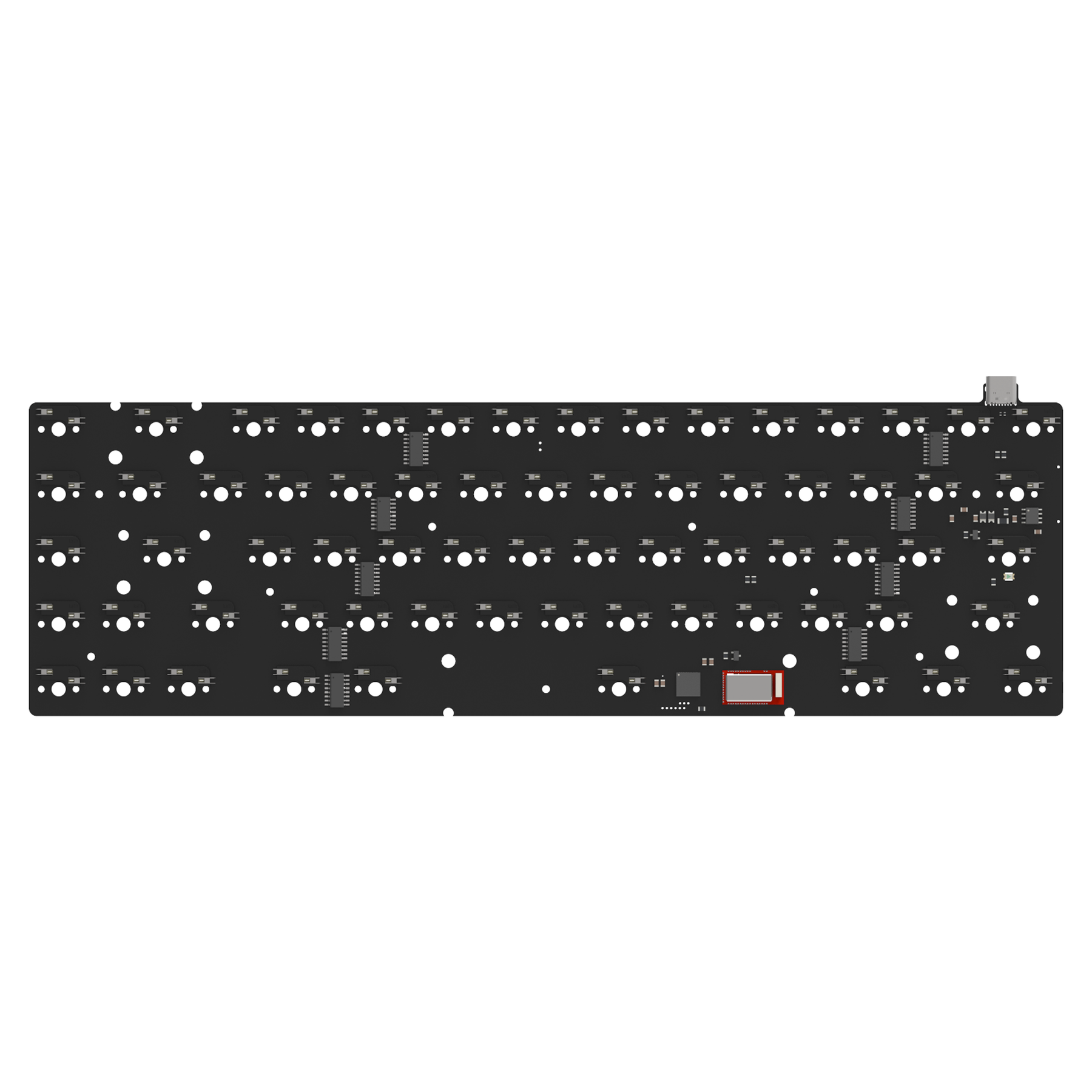 KBD67 Lite BluetoothデュアルモードPCB