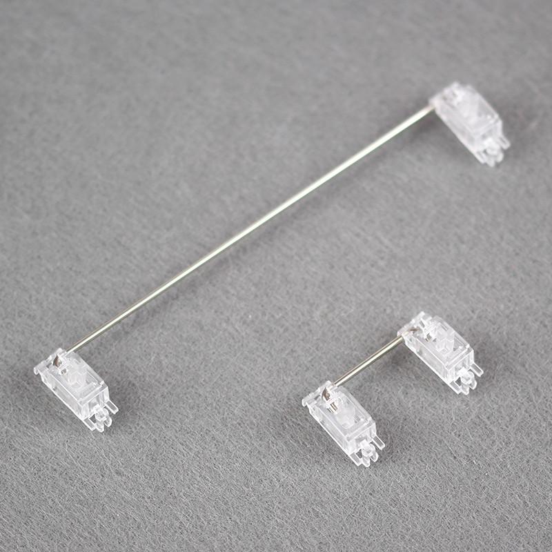 透明PCBマウントスタビライザー 2U 6.25U