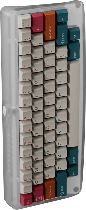 Agar keyboard front