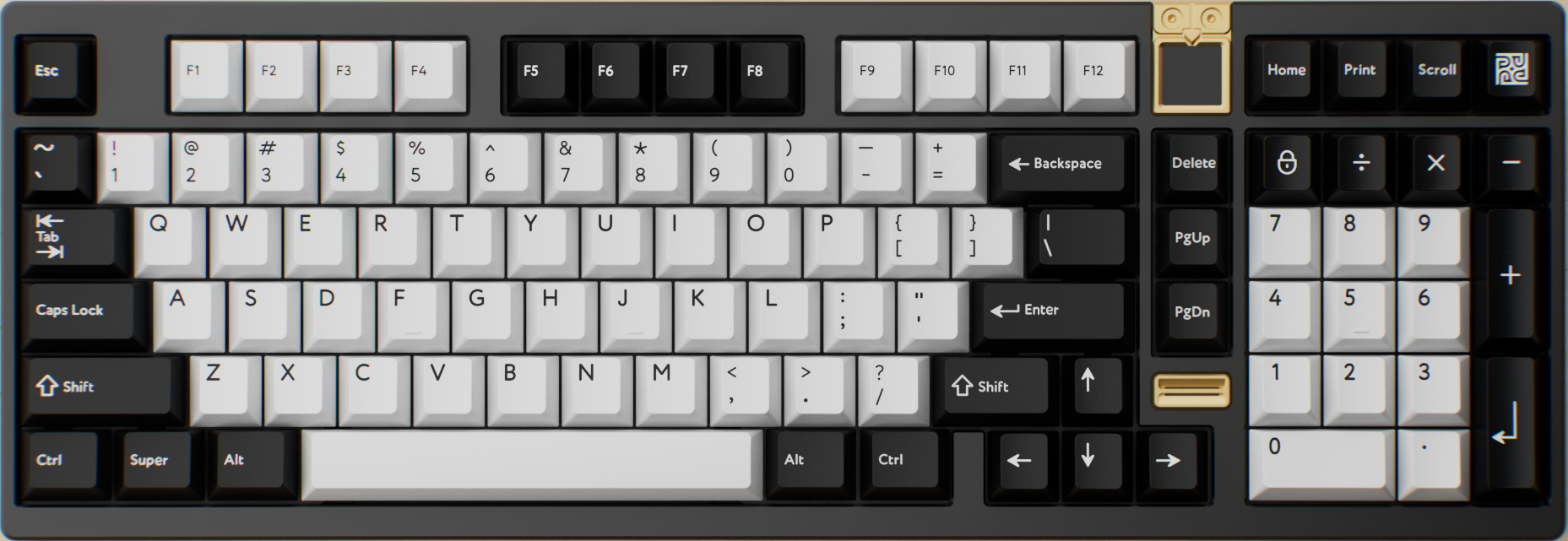 1800 compact full-size mechanical keyboard