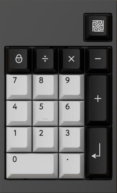 Standalone mechanical number pad